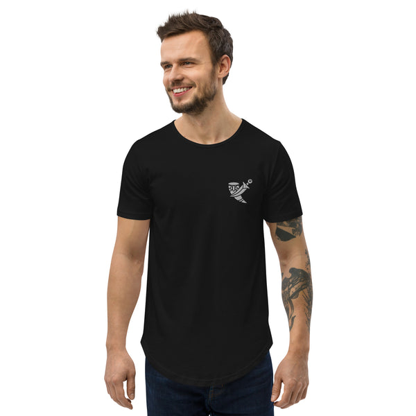 Thehormez Curved Hem T-Shirt